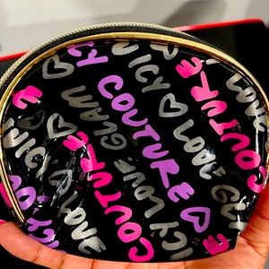Juicy Couture small cosmetic case (used)
